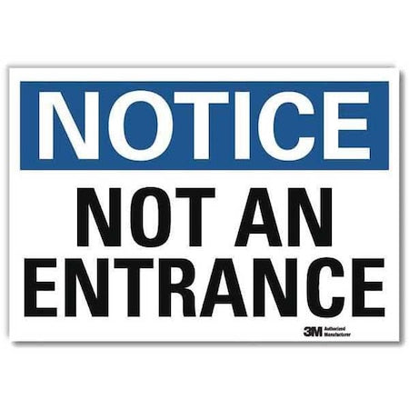 Lyle Safety Sign U1-1043-RD_10X7 - product photo 1