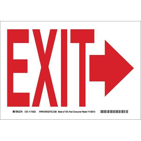 Brady Safety Sign 116087 - product photo 1