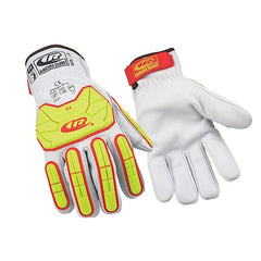 Ringers Gloves 665-13 Leather Impact Gloves, Cut Level A5, Uncoated, Pair