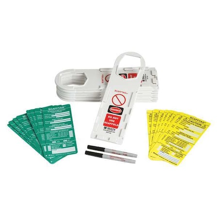 Brady Safety Sign SCAF-STH132A - product photo 1