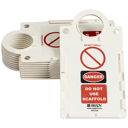 Brady Safety Sign SCAF2-STHUSA - product photo 1