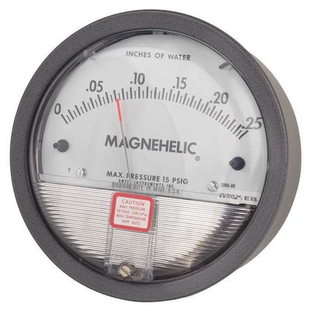 Dwyer Instruments Pressure Gauge 2000-00 - product photo 1
