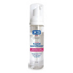 X3 10002 Hand Sanitizer, Size 2.5 oz., Foam