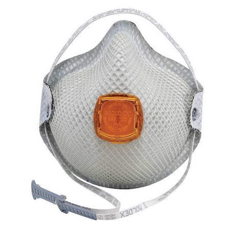 Moldex 2801N95 Disposable Respirator, Handy Strap, Pack of 10