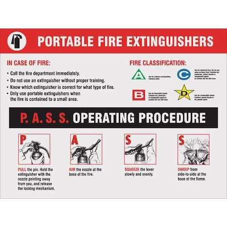 Accuform Safety Sign SP124474L - product photo 1