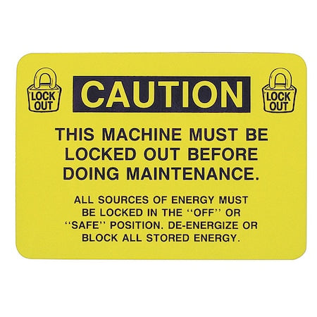 Brady Safety Sign LOSV2 - product photo 1