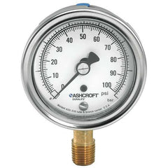 Ashcroft Pressure Gauge 251009AW02LV/30# - product photo 1