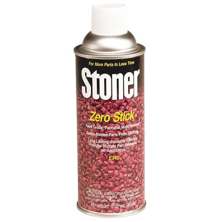 Stoner E342 Zero Stick Mold Release, Aerosol Can, 12 oz