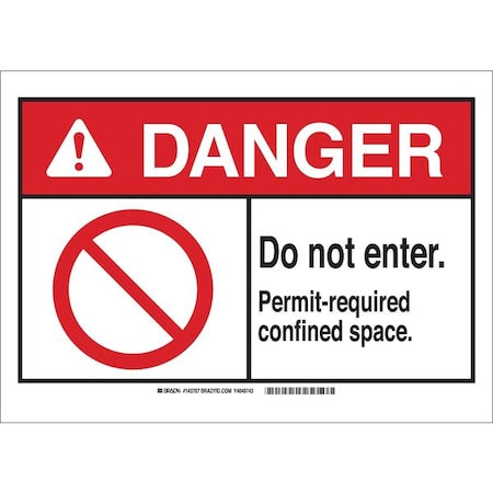 Brady Safety Sign 143709 - product photo 1