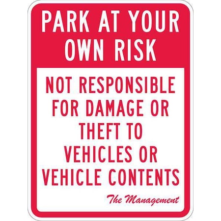 Lyle Safety Sign T1-1066-HI_18x24 - product photo 1