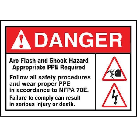 Accuform Safety Sign LELC313 - product photo 1