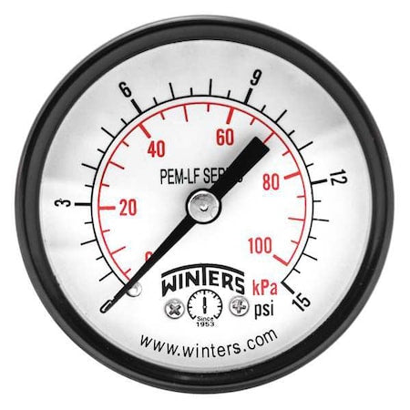 Winters Pressure Gauge PEM1429LF - product photo 1