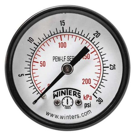 Winters Pressure Gauge PEM1403LF - product photo 1