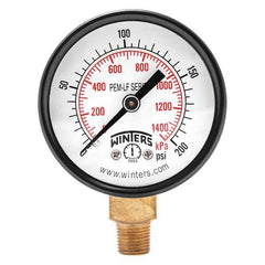 Winters Pressure Gauge PEM209LF - product photo 1