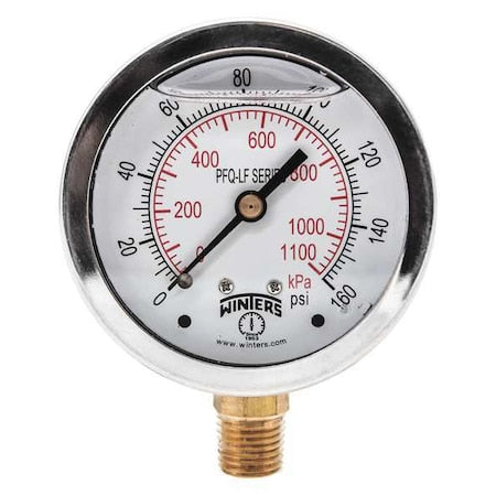 Winters Pressure Gauge PFQ712LF - product photo 1