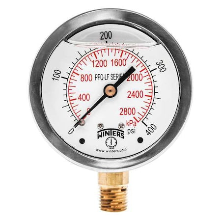 Winters Pressure Gauge PFQ817LF - product photo 1