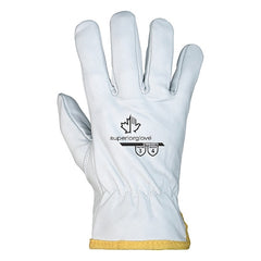 Superior Glove 378WGKTA-XS Goatgrain Driver, Slim Fit XS, Keystone Thumb, Pair