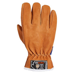 Superior Glove 378CXGOB-XL Leather Drivers Gloves, Shirred Slip-On Cuff, Pair