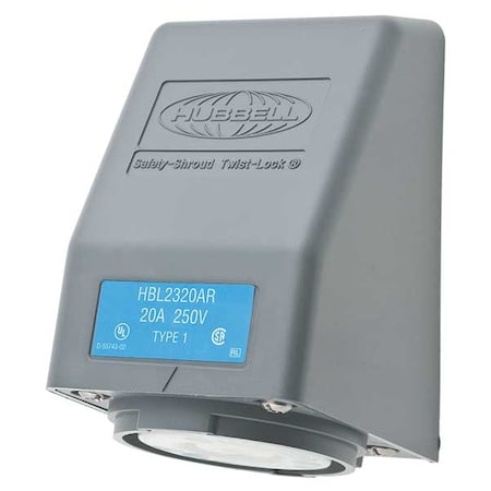 Hubbell Wiring Device-Kellems Wiring Device HBL2320AR - product photo 1