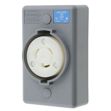 Hubbell Wiring Device-Kellems Wiring Device HBL2320SR - product photo 1