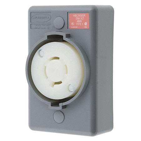 Hubbell Wiring Device-Kellems Wiring Device HBL2430SR - product photo 1