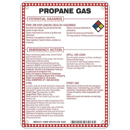 Brady Safety Sign 48890 - product photo 1