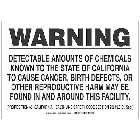Brady Safety Sign 89015 - product photo 1