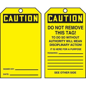 Accuform Safety Sign TAR134 - product photo 1