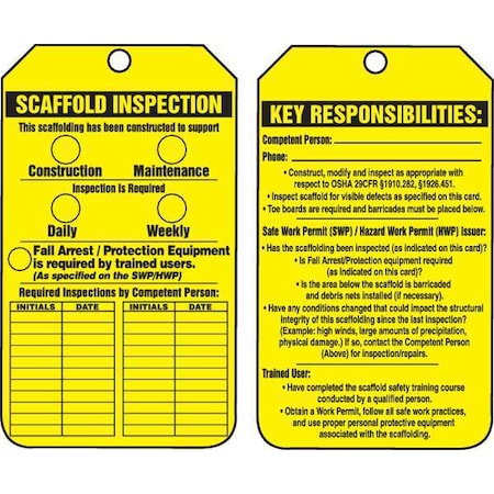 Accuform Safety Sign TRS318PTP - product photo 1