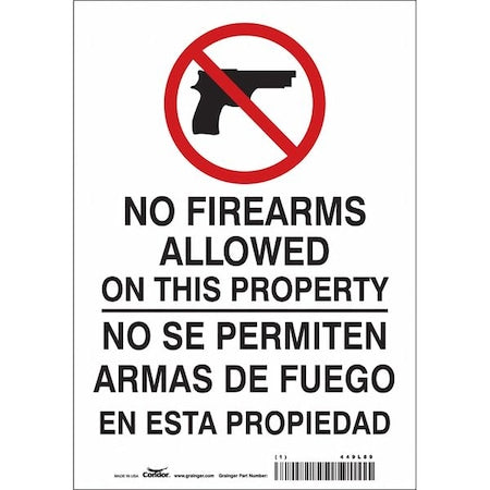 Condor Safety Sign 449L89 - product photo 1