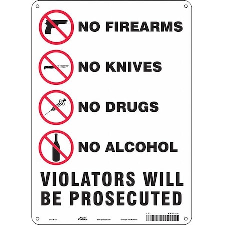 Condor Safety Sign 449L40 - product photo 1