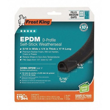 Frost King Rubber Stock V25BK - product photo 1