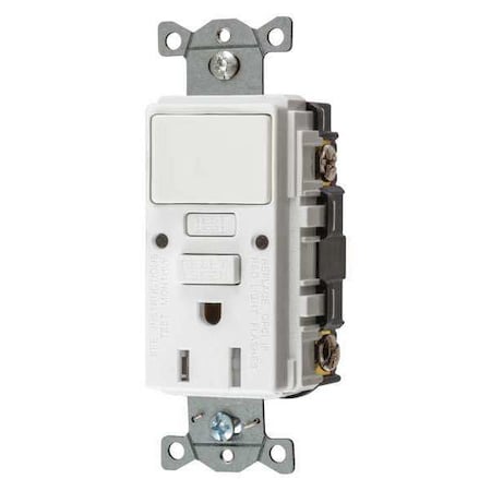 Hubbell Wiring Device-Kellems Wiring Device GFSPST15W - product photo 1