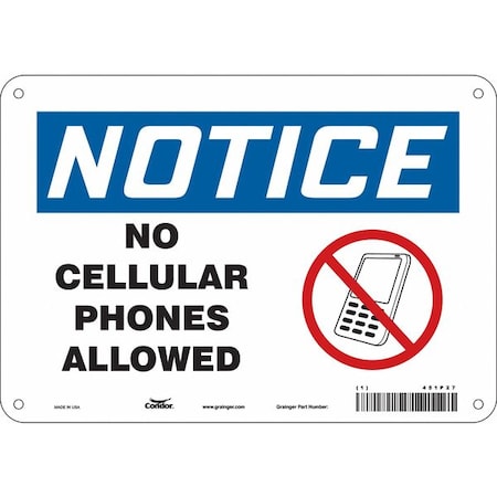 Condor Safety Sign 451P27 - product photo 1