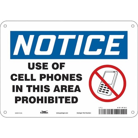 Condor Safety Sign 451P60 - product photo 1