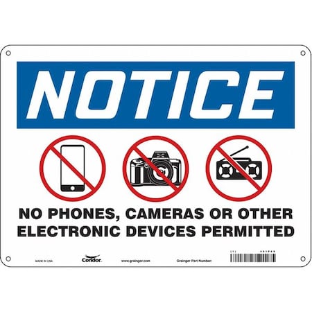 Condor Safety Sign 451P69 - product photo 1