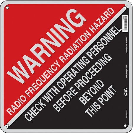 Condor Safety Sign 451Y08 - product photo 1