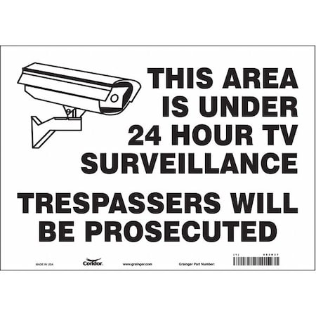 Condor Safety Sign 453N37 - product photo 1