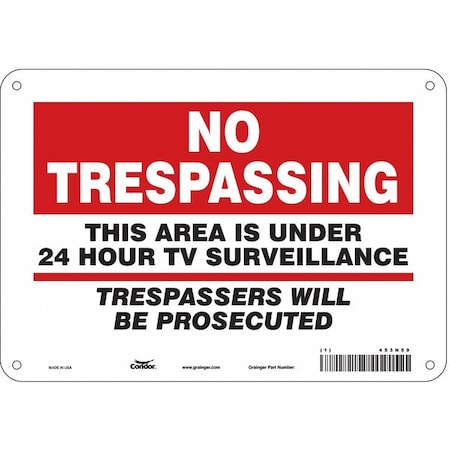 Condor Safety Sign 453N59 - product photo 1