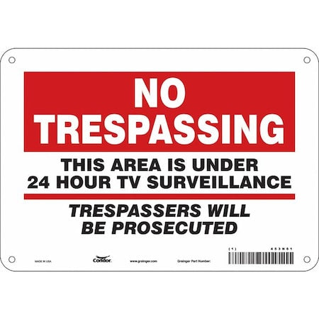Condor Safety Sign 453N61 - product photo 1