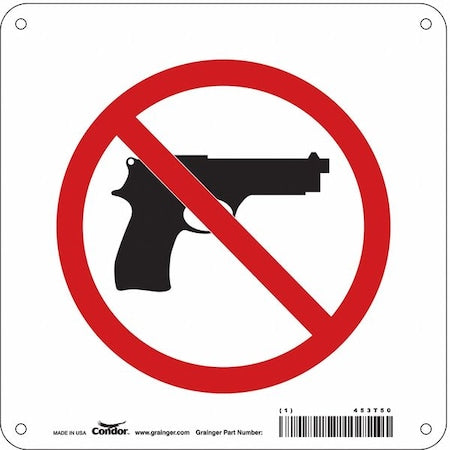 Condor Safety Sign 453T50 - product photo 1