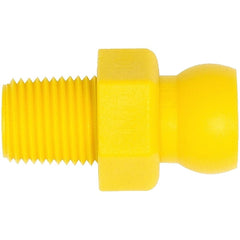 Loc-Line 45405 Connector, Acid Resistant, 1/8 NPT, Pack of 4