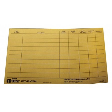 Best Key Control Item G13 - product photo 1