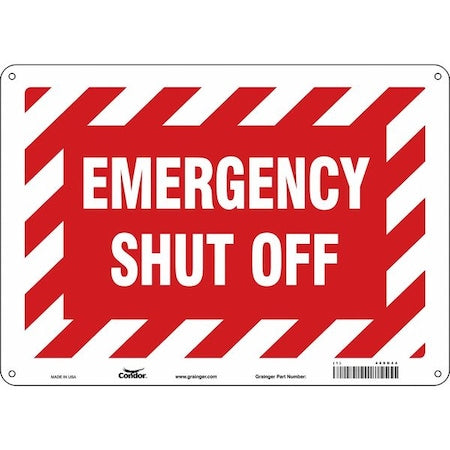 Condor Safety Sign 469H44 - product photo 1