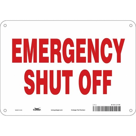 Condor Safety Sign 469J56 - product photo 1