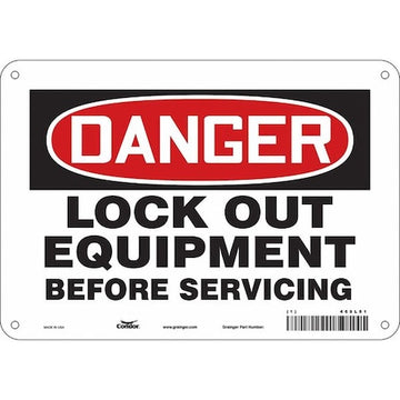 Condor Safety Sign 469L81 - product photo 1