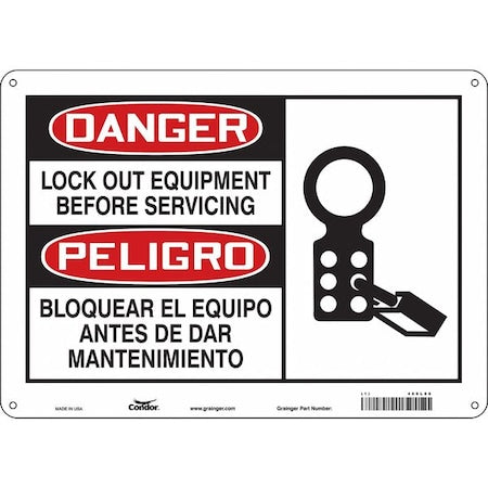 Condor Safety Sign 469L88 - product photo 1