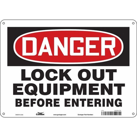 Condor Safety Sign 469L72 - product photo 1