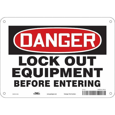 Condor Safety Sign 469L69 - product photo 1