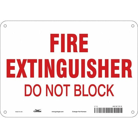 Condor Safety Sign 469Y03 - product photo 1